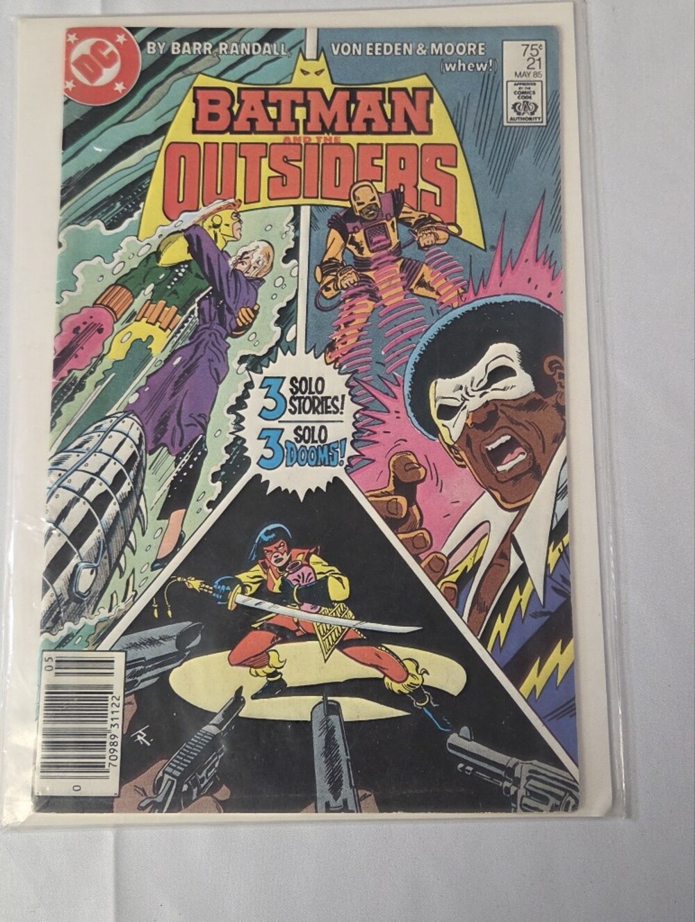 Comic Book: DC Comics - Batman And The Outsiders No. 21 1985